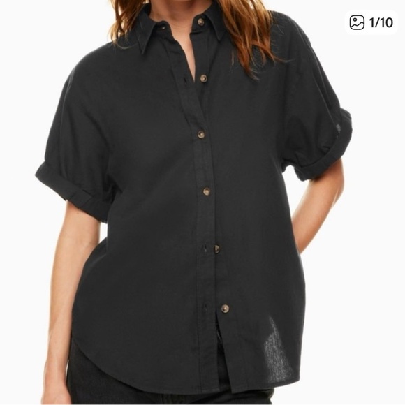 Denim Forum Black Shirt - Picture 1 of 7